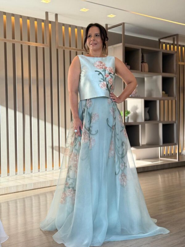 Vestido de festa longo